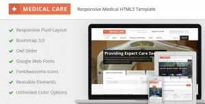 Medical Care - Responsive HTML5 Template
