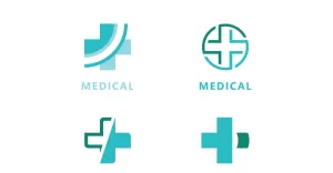 Medical Care Vector Logo Design Template V10