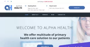 Medical Clinic Moto CMS 3 Template