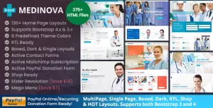 Medinova - Medical Health HTML Template