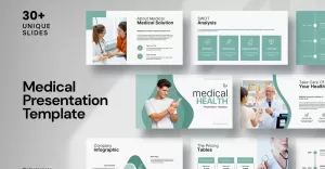 Medical Health Presentation Template - TemplateMonster