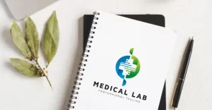 Medical Lab Logo Template