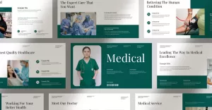 Medical Powerpoint Presentation Template Layout