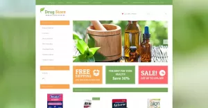 Medical Treatment Substances Shopify Theme - TemplateMonster