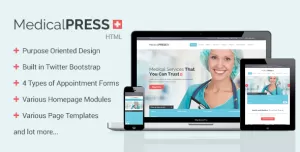 MedicalPress - Health HTML Template