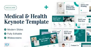 Medicare - Medical and Health Keynote Presentation Template