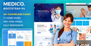 MediCo.- Covid-19 & Hospital Doctor & Medical Clinic HTML Template