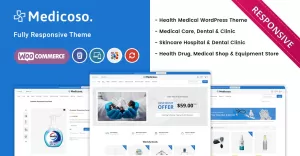 Medicoso - The Medical Store Responsive WooCommerce Theme