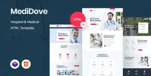 MediDove - Medical and Health Bootstrap Template