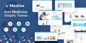 Mediex - Corona Medical Shop Shopify Theme OS 2.0