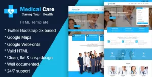 Medikare - Health & Medical HTML Template