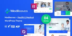 Medileaves - Health & Medical Elementor WordPress Theme