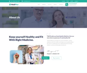 Mediphar – Pharmacy & Medical Elementor Template Kit