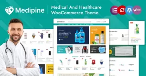 Medipine - Medicine, Healthcare & Medical Store Elementor WooCommerce Responsive Theme