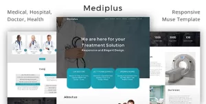 Mediplus _ Medical / Hospital /  Doctor / Health  Muse Template