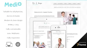 Mediplus - A WordPress Theme for Doctors and Medics - Themes ...