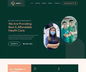 MediPro - Health Care & Medical Elementor Pro Template Kit