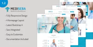 Mediseba – Medical & Healthcare Template