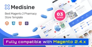 Medisine - Drug and Medical Store Magento 2 Theme