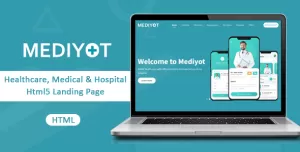 Mediyot - Healthcare, Medical & Hospital Html5 Landing Page