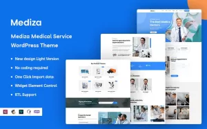 Mediza - Medical Service WordPress Theme - TemplateMonster