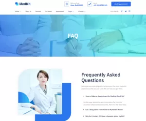 MedKit - Health & Medical Elementor Template Kit