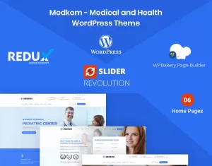 Medkom -  Medical & Health WordPress Theme - TemplateMonster