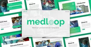 Medloop Medical Multipurpose PowerPoint Presentation Template