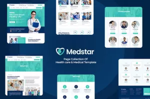 Medstar - Health Care & Medical Elementor Template Kit