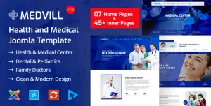 Medvill - Medical Joomla Template