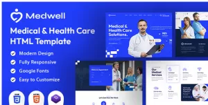 Medwell  Medical & Health Care HTML Template