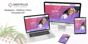 Medyplus - Medical, Clinic Template Kit