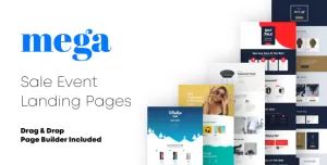 Mega - Sale Event Landing Pages with Page Builder