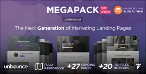 MEGAPACK - Multipurpose Unbounce Landing Pages Pack
