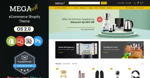MegaSell - Multipurpose Store Shopify Theme - TemplateMonster