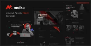 Meika – Creative Agency React Template