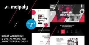 Meipaly - Digital Services Agency Drupal 10 Theme