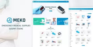 Meko - Medical Store Shopify Theme