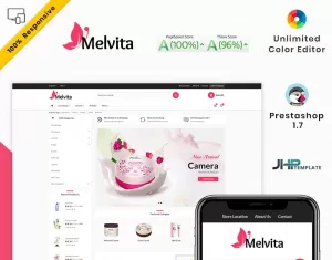 Melvita Cosmetic Super Market PrestaShop Theme
