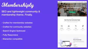 Membershiply - Create a community and membership site - Themes ...