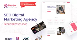 Menter - SEO Digital Marketing Agency WordPress Theme