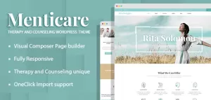 Menticare - Therapy and Counseling WordPress Theme