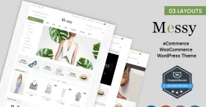 Messy - Multipurpose Fashion Store WooCommerce Theme