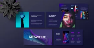 Metaverse And Virtual Reality Powerpoint - TemplateMonster