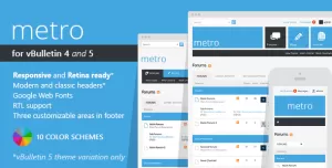 Metro - A Theme for vBulletin 4 and 5