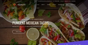 Mexican Restaurant MotoCMS Website Template - TemplateMonster