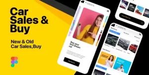MFC  Car Sales and Buy Mobile App Figma Template