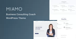 Miamo - Multipurpose Business Consulting and Coach WordPress Theme