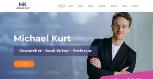 Michael Kurt - Academic Personal Moto CMS 3 Template