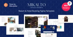 Mikalto - Hotel Booking Figma template